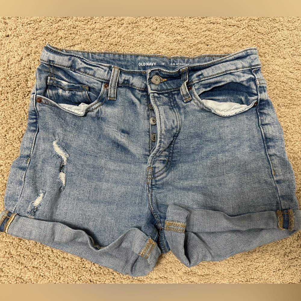 Old Navy Light Blue Jean Shorts